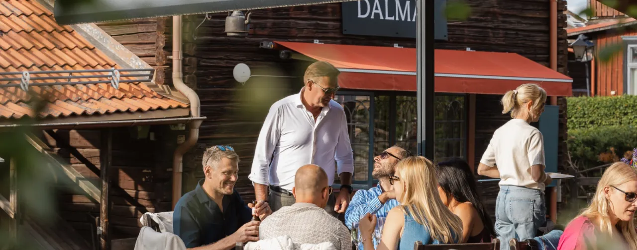 Uteservering Dalmål Kafé & Hantverk